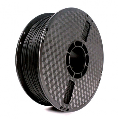 Gembird 3DP-PLA-FL-01-BK, 3D filament, PLA elastyczny, 1,75mm, 1000g, Czarny (Black)