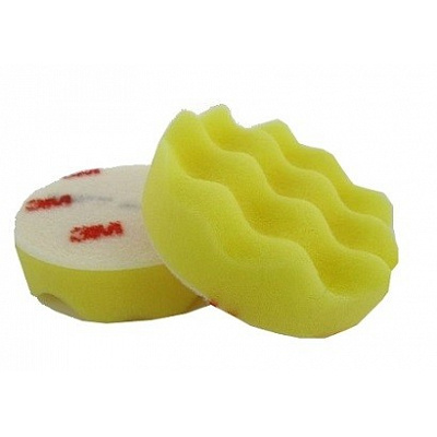 3M Perfect-It™ Piankowa tarcza polerska, żółta, średnica 75 mm (50536)