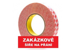 3M™ oboustranná páska GPT-020F, čirá, tl. 0,2 mm, plastový liner 9 mm x 50 m