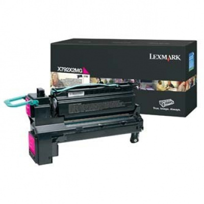 Lexmark X792X2MG purpurowy (magenta) toner oryginalny