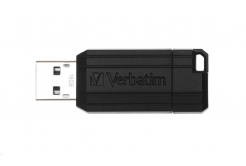 VERBATIM Flash Disk 16GB Store 'n' Go PinStripe, czarny