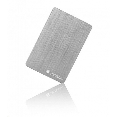 VERBATIM Zewnętrzny dysk twardy HDD 2TB Store 'n' Go ALU Slim Portable Hard Drive USB 3.2, srebrny