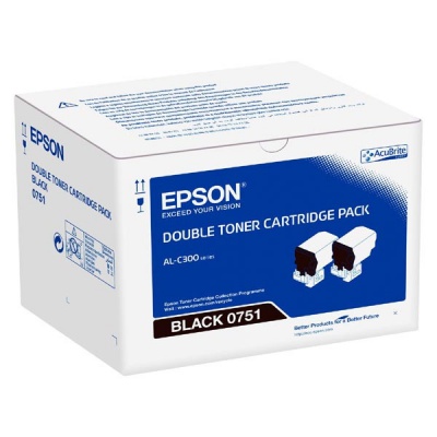 Epson C13S050751 2ks czarny (black) toner oryginalny