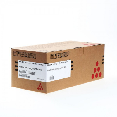 Ricoh 407901 purpurowy (magenta) toner oryginalny