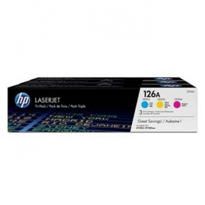 HP 126A CF341A multipack toner oryginalny