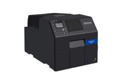 Epson ColorWorks C6000Ae (mk) C31CH76102MK, kolorowa drukarka etykiet, cutter, disp., USB, Ethernet, black
