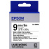 Epson LabelWorks LK-3WBW C53S653007 9mm x 9m, czarny druk / biały podkład, silna przyczepność, taśma oryginalna