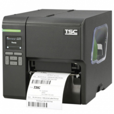 TSC ML340P 99-080A006-0302 Wi-Fi ready, 12 dots/mm (300 dpi), disp. (colour), RTC, USB, RS-232, Ethernet, drukarka etykiet