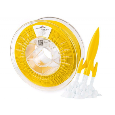 Spectrum 81050 3D filament, PLA High Speed, 1,75mm, 1000g, Żółty (True yellow)