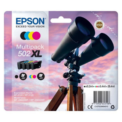 Epson 502XL T02W640 CMYK multipack tusz oryginalna