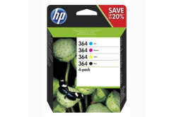 HP tusz oryginalna blistr, N9J73AE#301, No.364 Combo pack, CMYK, HP Combo-pack,B8550,C5380,D5460