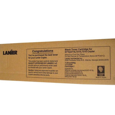 Lanier 117-0195 czarny (black) toner oryginalny