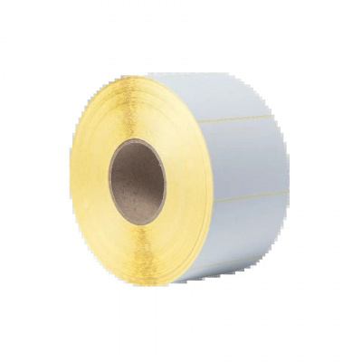 Brother BCS-1J074102-203, 102 mm x 74 mm, s powlekanym povrchem, oryginalna rolka papieru, 2900 etykiet