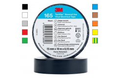 3M Temflex 165 Elektroizolační páska, 15 mm x 10 m 15 mm x 10 m šedá/grey