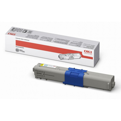 OKI 46508713 żółty (yellow) toner oryginalny