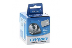 Dymo 99010, S0722370, 89mm x 28mm, białe papierowe etykiety adresowe oryginalne