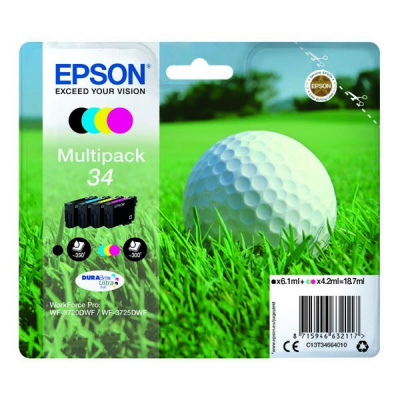 Epson T34664010, T346640 multipack tusz oryginalna