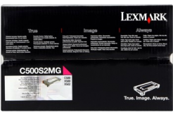 Lexmark C500S2MG purpurowy (magenta) toner oryginalny