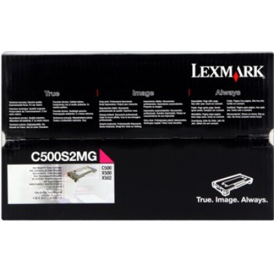 Lexmark C500S2MG purpurowy (magenta) toner oryginalny