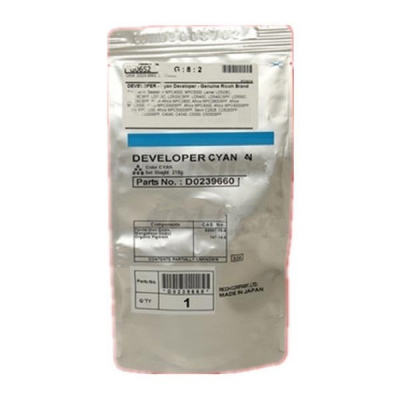 Ricoh D023-9660 błękitny (cyan) oryginalny deweloper