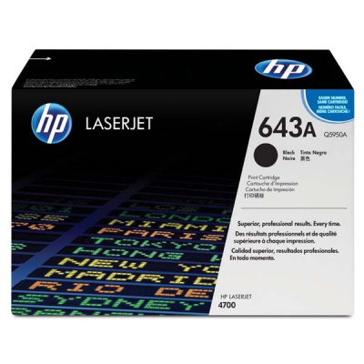 HP 643A Q5950A czarny (black) toner oryginalny