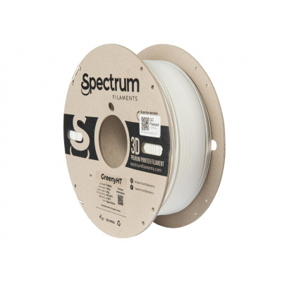 Spectrum 80700 3D filament, greenyHT, 1,75mm, 1000g, Biały (Signal white)