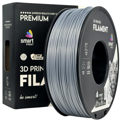 Smart Print FG-S134-E1, 3D filament, ASA, 1,75mm, 1000g, Srebrny (Silver)