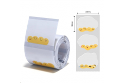 Niimbot etykiety T 1EA00704601, 41x31mm 220szt. Emoji dla B21, B21S, B3, B1S