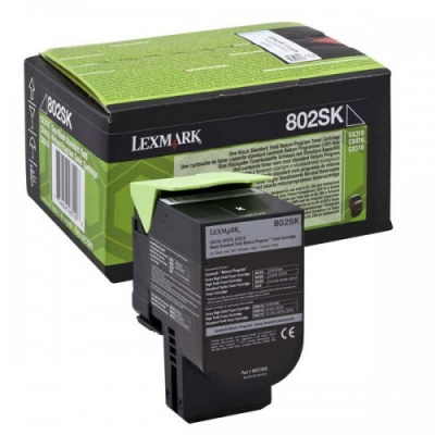 Lexmark 80C20YE żółty (yellow) toner oryginalny
