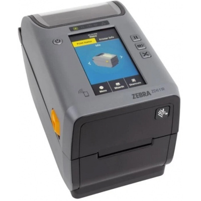 Zebra ZD611 ZD6A123-T0EBR2EZ TT, 12 dots/mm (300 dpi), drukarka etykiet, RFID, EPLII, ZPLII, USB, BT, Ethernet, Wi-Fi, black (następca GC420t)