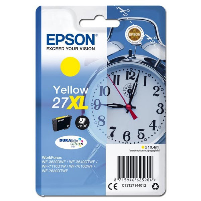 Epson 27XL T2714 żółty (yellow) tusz oryginalna