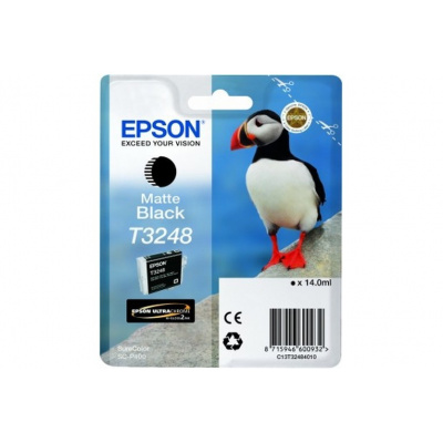 Epson T32484010 matowa czarny (matte black) tusz oryginalna