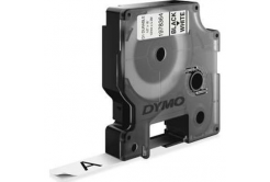 Dymo D1 1978364, 12mm x 5,5m, czarny druk / biały podkład, permanentny winyl, taśma oryginalna