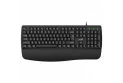 Genius KB-123 klávesnice drátová (USB) CZ/SK, černá