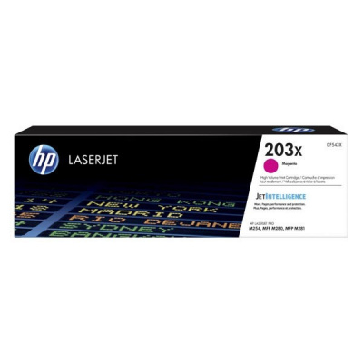 HP 203X CF543X purpurowy (magenta) toner oryginalny