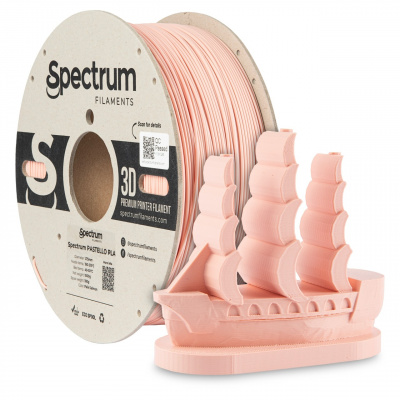 Spectrum 80710 3D filament, pastello PLA, 1,75mm, 1000g, Różowy (Pale salmon)