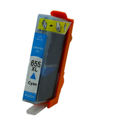 Kompatybilny wkład z HP 655XL CZ110A błękitny (cyan) 
