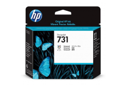 HP głowica drukująca oryginalna P2V27A, HP 731, black, 1 szt., HP pro DesignJet T1700, T1700 PostScript, T1700dr, T1