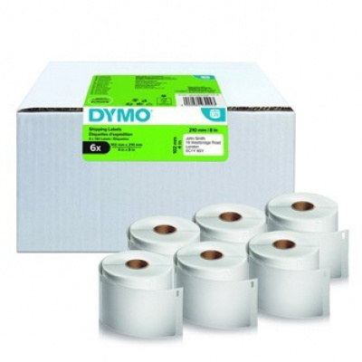 Dymo 2177565, 210mm x 102mm, białe etykiety papierowe