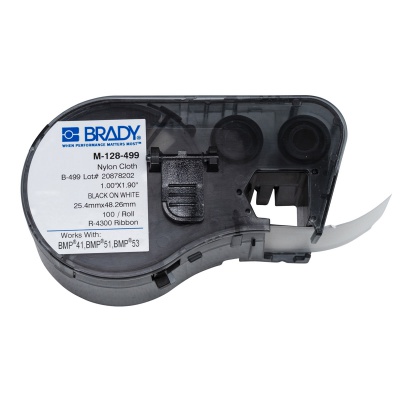 Brady M-128-499 / 131600, etykiety 25.40 mm x 48.26 mm