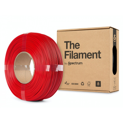 "The Filament" by Spectrum TF-24061, ReFill PETG, 1,75mm, 1000g, Czerwony (Technical red)
