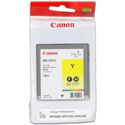 Canon PFI-101Y żółty (yellow) tusz oryginalna