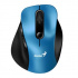 Mysz bezprzewodowy, Genius Ergo 9000S 31030038401, czarno-niebieski, optyczna, 2400DPI