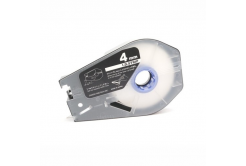 Plastikowa biała taśma identyfikacyjna ID-04, 4 mm x 5 m, do Canon M-1