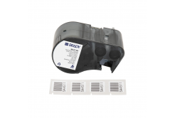 Brady M5-97-481 / 170884, 22.86 mm, Polyester, czarny druk / biały podkład