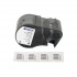 Brady M5-97-481 / 170884, 22.86 mm, Polyester, czarny druk / biały podkład