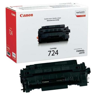 Canon CRG-724 czarny (black) toner oryginalny