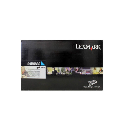 Lexmark 24B5832 błękitny (cyan) toner oryginalny