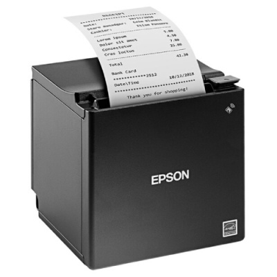 Epson TM-m30III C31CK50151, drukarka paragonowa, USB, USB-C, BT, Ethernet, Wi-Fi, 8 dots/mm (203 dpi), cutter, white