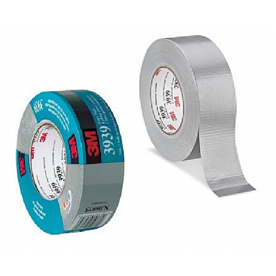 3M 3939 Duct Tape, taśma tekstylna srebrna, 48 mm x 54,8 m